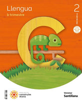 LLENGUA 2º de Primaria VALENCIA 23 CONSTRUYENDO MUNDOS | AA,VV | 9788413873152 (Voramar Santillana)